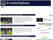 Tablet Screenshot of evertonsphere.com